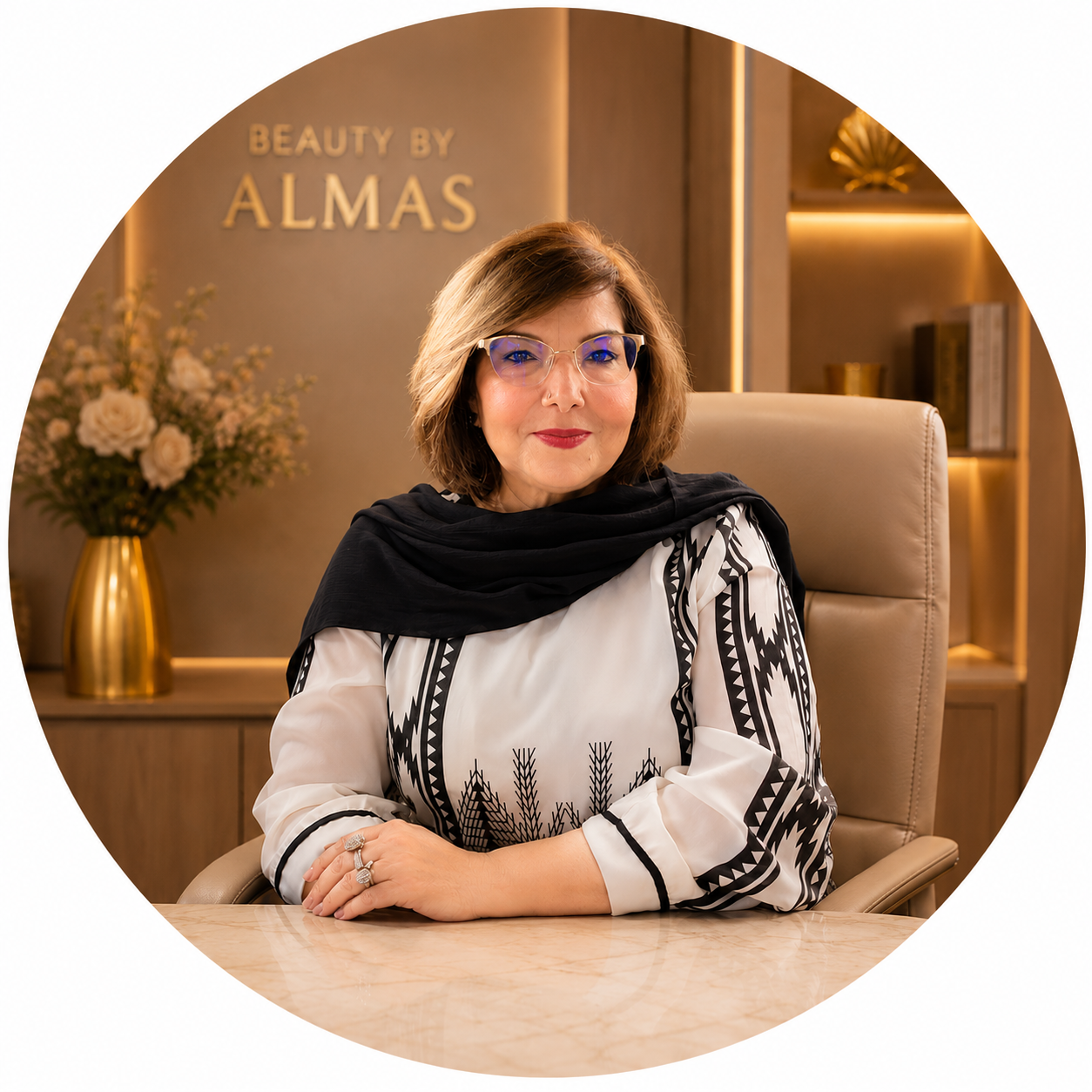 Almas — Founder & CEO of Beauty by Almas